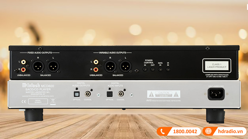 mat sau dau cd mcintosh mcd600