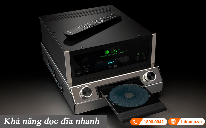 kha nang doc dia cua dau cd mcintosh mcd85