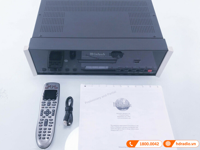 dau cd mcintosh mvp901 dieu khien tu xa