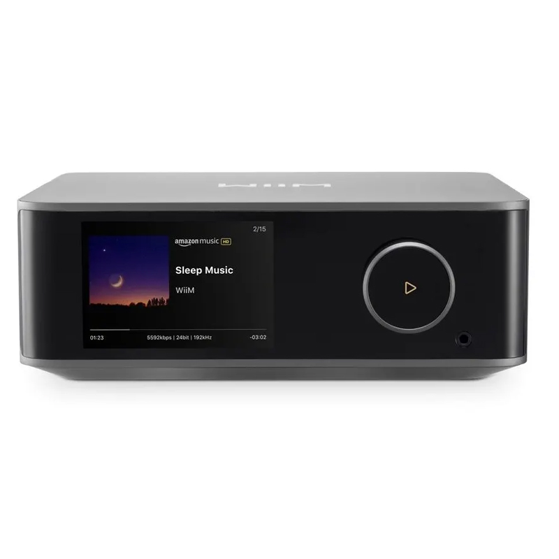 Network Player WiiM Ultra, Tích hợp DAC, Wi-Fi 6E, Bluetooth 5.3, Chromecast, Spotify, TIDAL, WiiM Home App
