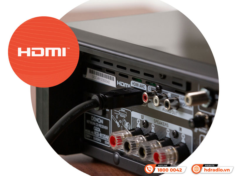 Kết nối HDMI Đầu CD Denon RCD-N12