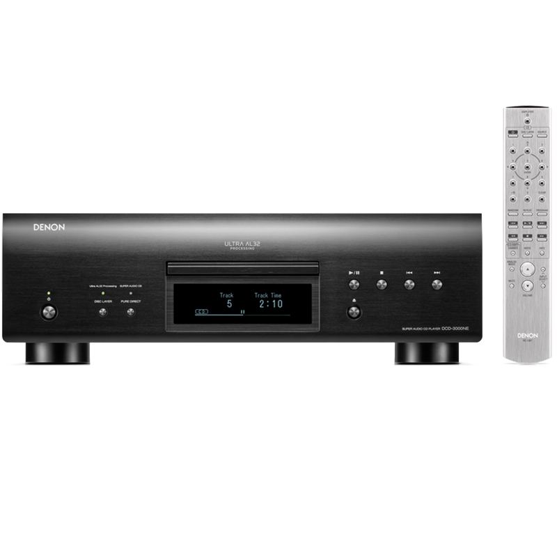 Đầu CD/SACD Denon DCD-3000NE, Hỗ trợ SACD, CD, DSD, DVD-R/RW, Optical, Coaxial