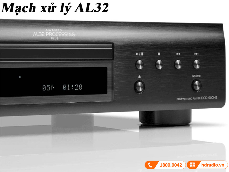 mach xu ly al32 dau cd denon dcd-900ne