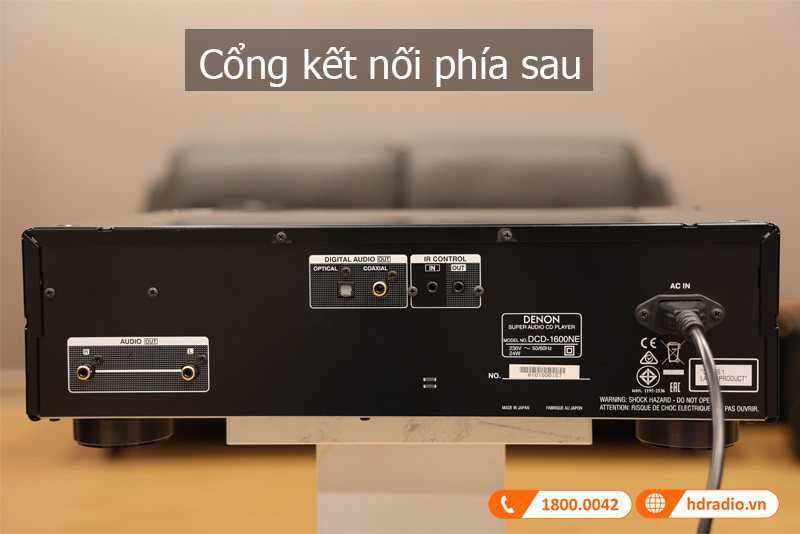 Ket noi dau CD Denon DCD-1600NE