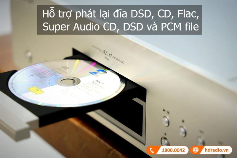 Tinh nang dau CD Denon DCD-1600NE