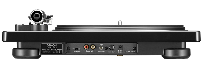 Đầu đĩa than Denon DP-450USB - Kết nối
