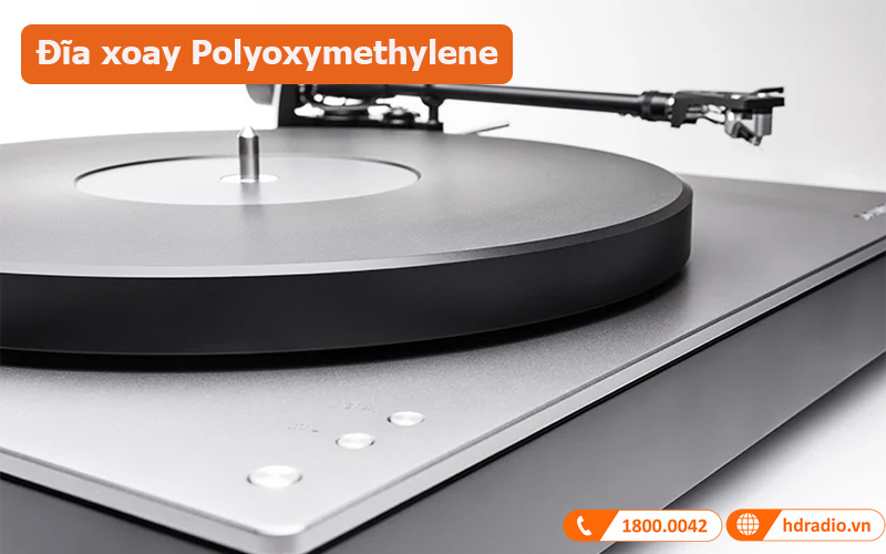 Đầu đĩa than Cambridge Audio Alva TT V2 đĩa xoay làm từ Polyoxymethylene