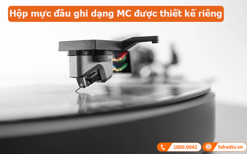 Đầu đĩa than Cambridge Audio Alva TT V2 hộp mực đầu ghi dạng MC được thiết kế riêng 