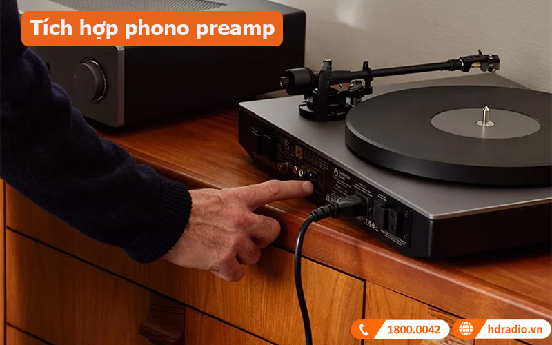 Đầu đĩa than Cambridge Audio Alva TT V2 tích hợp phono preamp