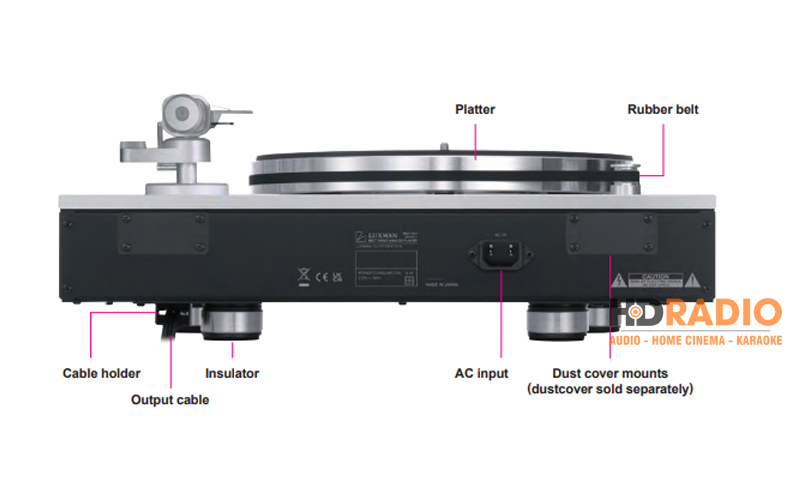 mat sau dau dia than luxman pd151 markii