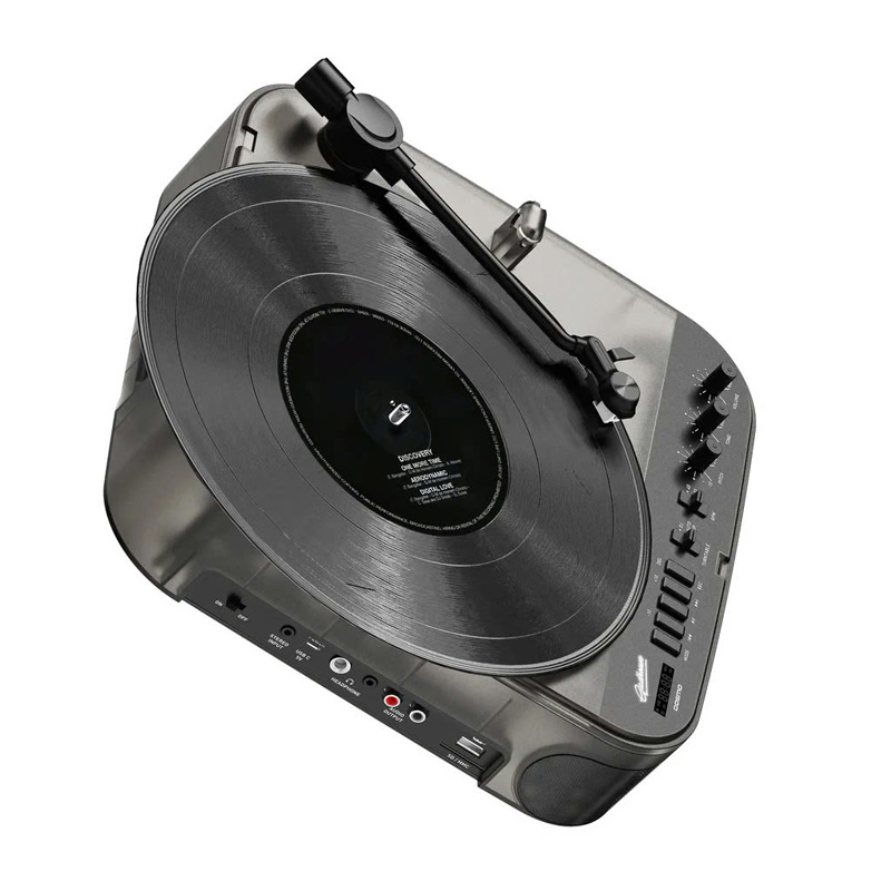 Đầu đĩa than tích hợp loa Gadhouse Cosmo, Tốc độ quay 33 / 45  RPM, Đầu kim MM Gadhouse G, Bluetooth 5.3-4