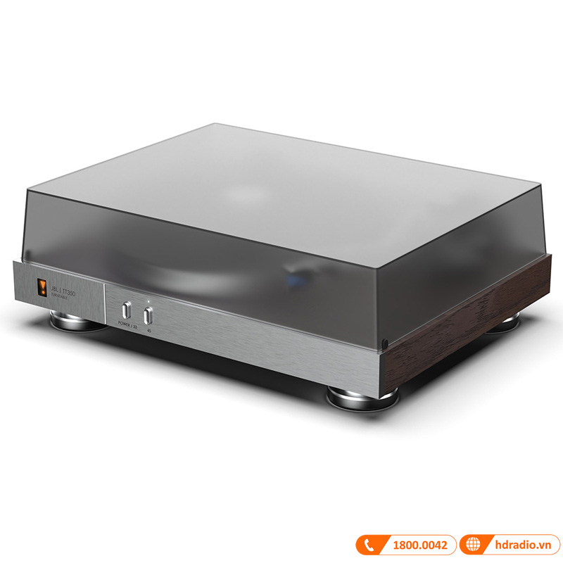 Đầu đĩa than JBL TT350 Classic, Hộp mực VM95E, (33, 45 RPM), RCA-7
