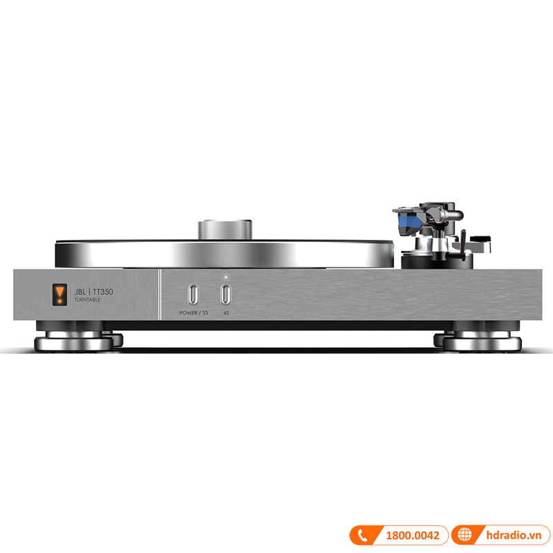 Đầu đĩa than JBL TT350 Classic, Hộp mực VM95E, (33, 45 RPM), RCA-5