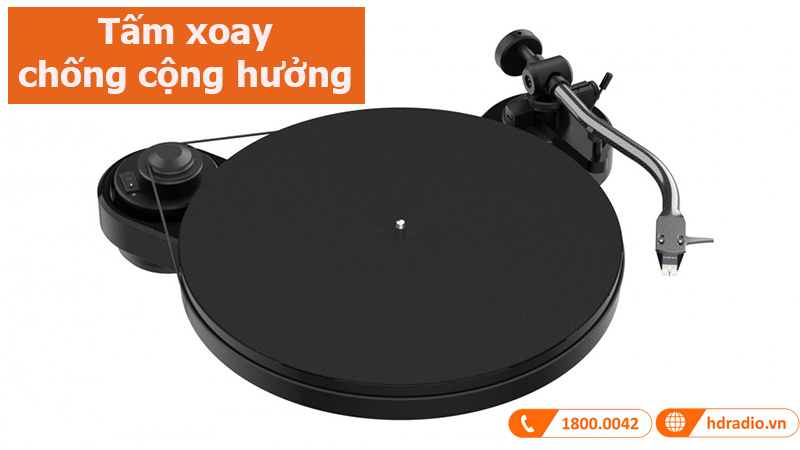 Đầu đĩa than Pro-Ject E1 Tấm xoay chống cộng hưởng 