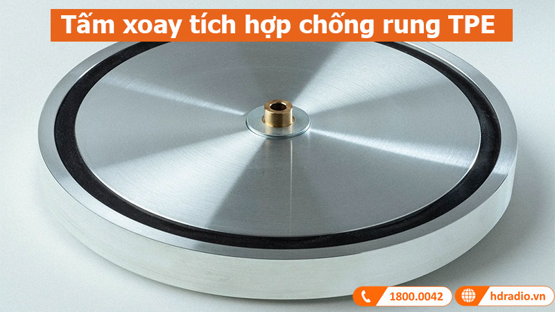 Đầu đĩa than Pro-Ject X8 tấm xoay chống rung 