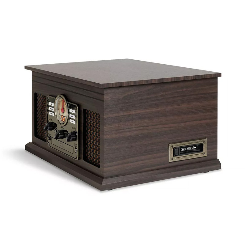 Máy Hát Đĩa Than Victrola The Hawthorne,  All In One (7 in 1), Phát CD, Cassette, Radio FM, Vinyl, Bluetooth, Analog-5