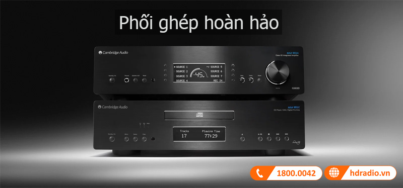 Ket noi đầu CD Cambridge Audio