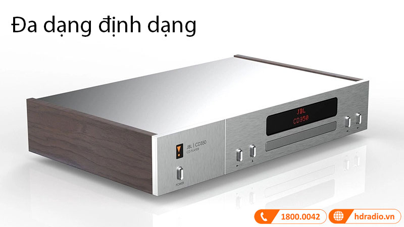 Định dạng Đầu CD JBL CD350 Classic
