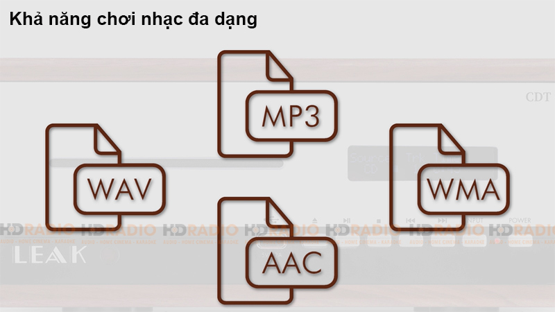 khả năng xử lý nhạc đa dạng
