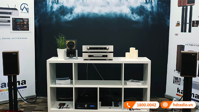 phối ghép trở thành dàn âm thanh nghe nhạc ấn tượng