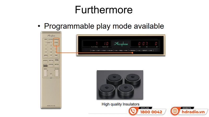 Đầu CD/SACD Accuphase DP770