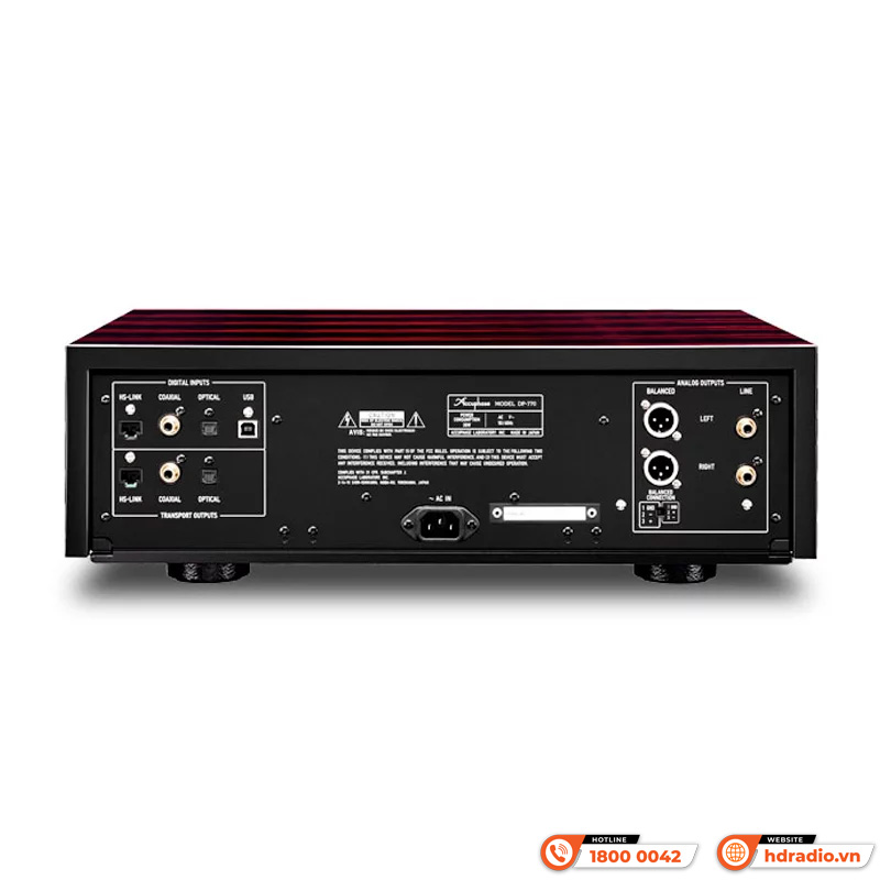 Đầu CD/SACD Accuphase DP770, HS-LINK, USB, OPTICAL, COAXIAL-2