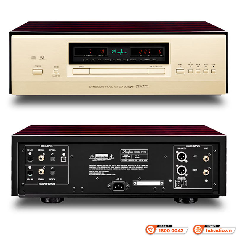Đầu CD/SACD Accuphase DP770 