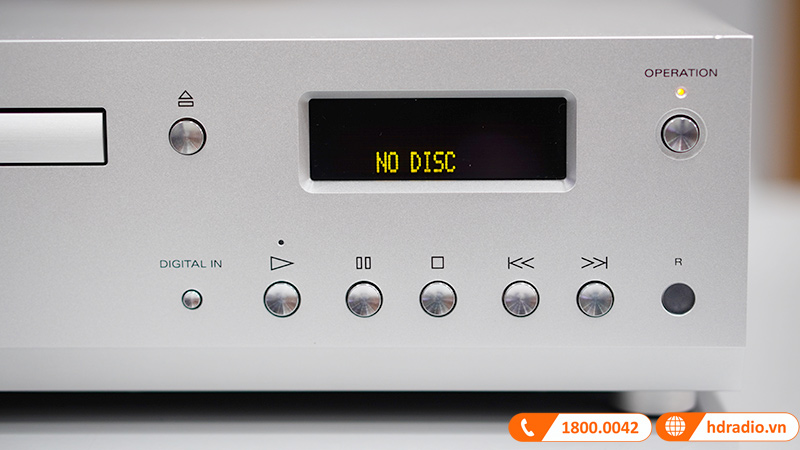 ảnh thực tế đầu CD Luxman DN150