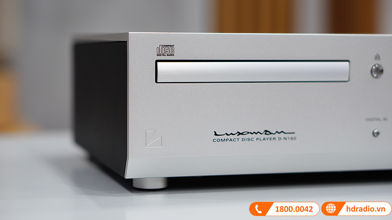 ảnh thực tế đầu CD Luxman DN150