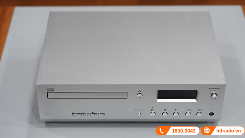 ảnh thực tế đầu CD Luxman DN150