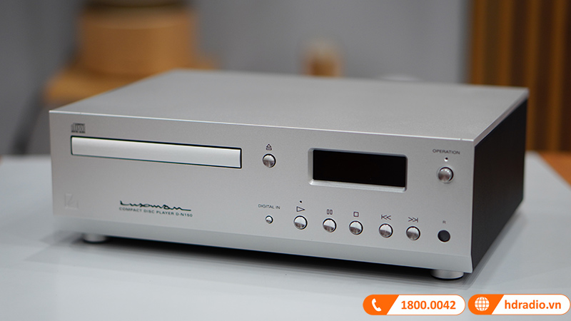 ảnh thực tế đầu CD Luxman DN150