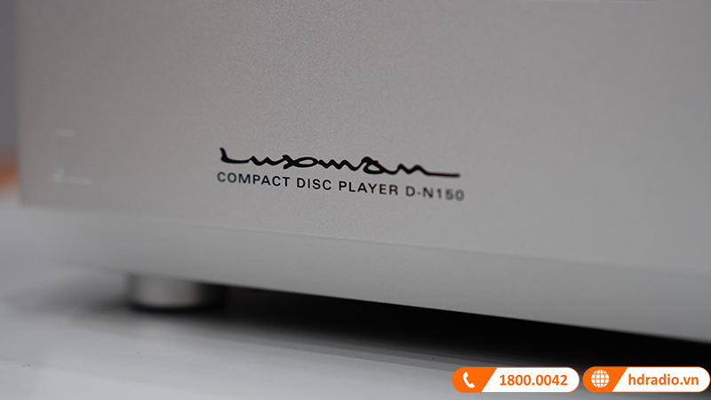 ảnh thực tế đầu CD Luxman DN150