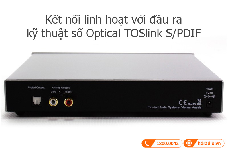 Ket noi Pro-Ject CD Box S2