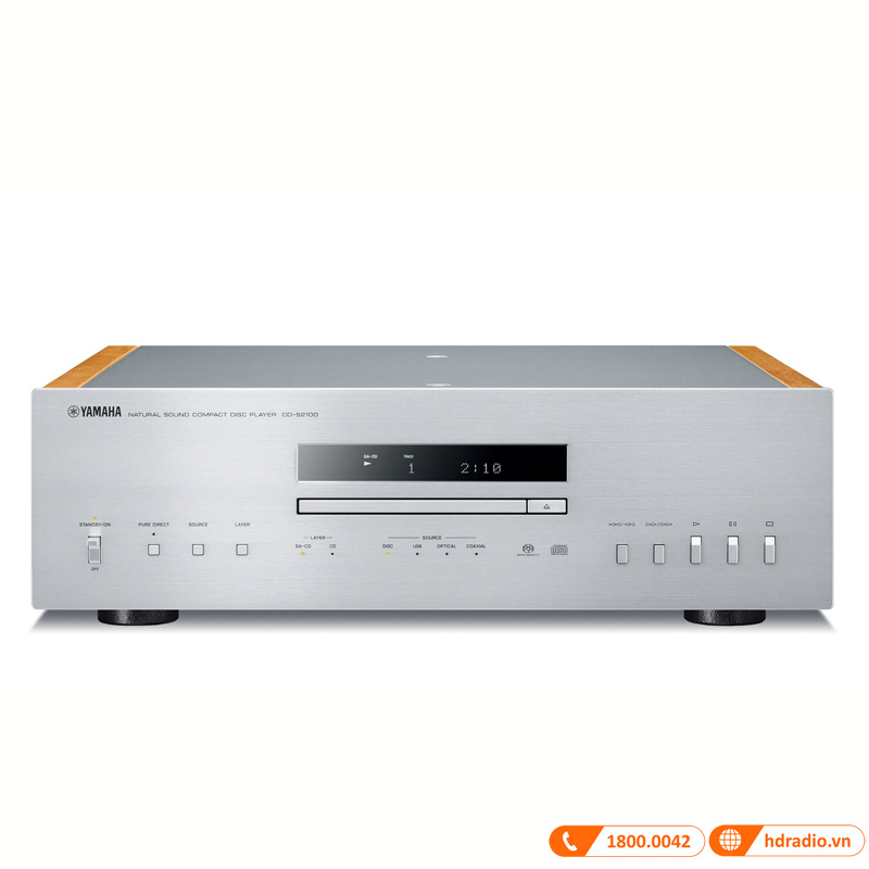 Đầu CD Yamaha CD-S2100, Tương thích SA-CD, CD, CD-R/RW (MP3, WMA), USB (Loại B)-2