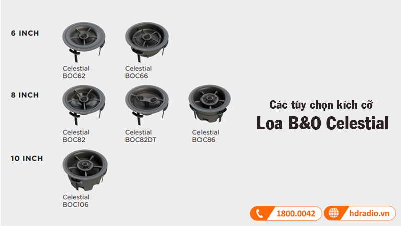 cac tuy chon kich thuoc loa b&o celestial