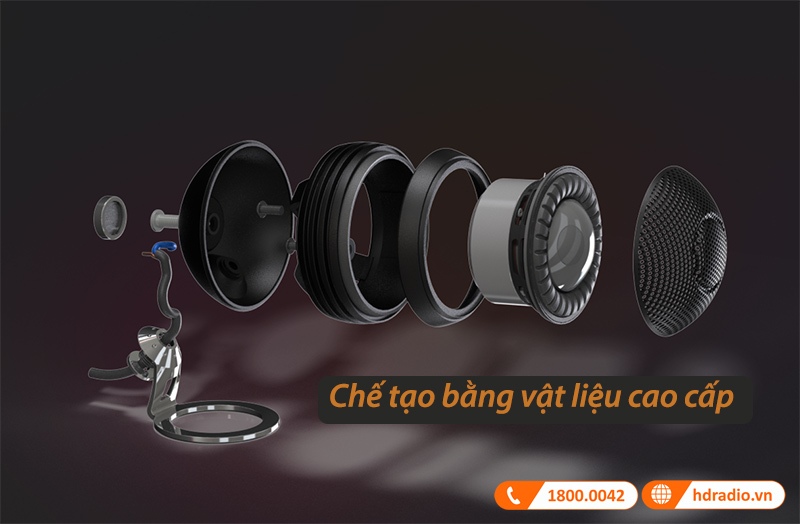 chế tạo bằng vật liệu cao cấp