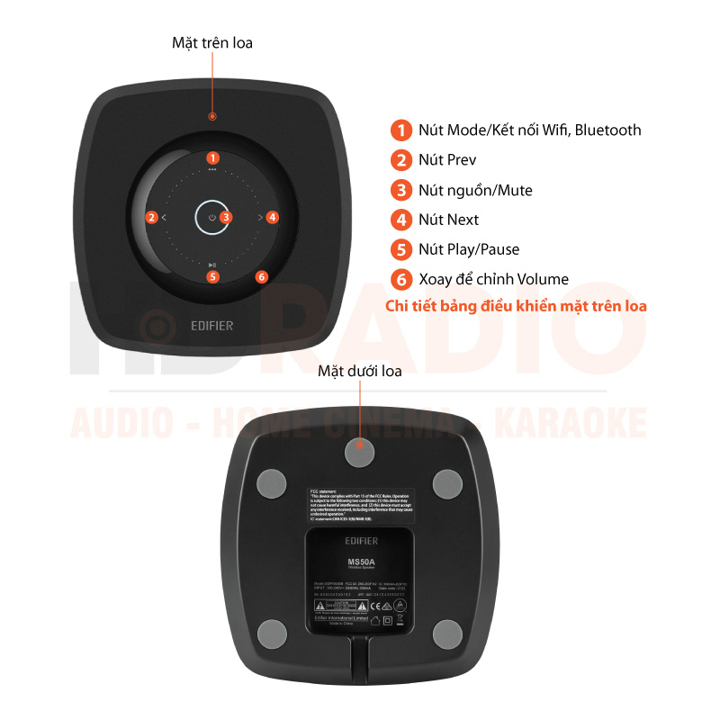 Loa Edifier MS50A