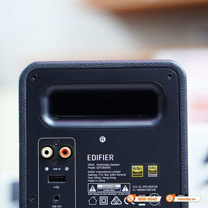 Loa Edifier QR65, LED đẹp, Công suất 70W, Bluetooth, USB, RCA-9