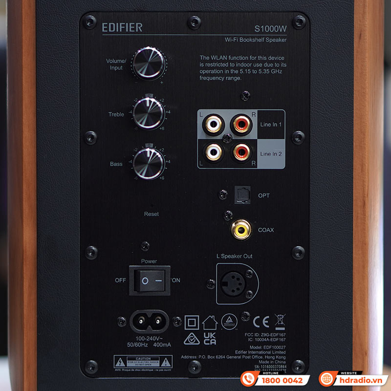 Loa Edifier S1000MK II, Công suất 120W, Bluetooth 5.0, RCA, Optical, Coaxial-15