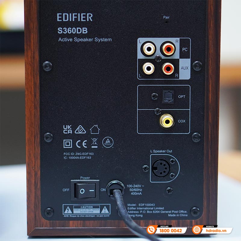 Loa Edifier S360DB, Công suất 155W, Bluetooth 4.2, RCA, Optical, Coaxial-12