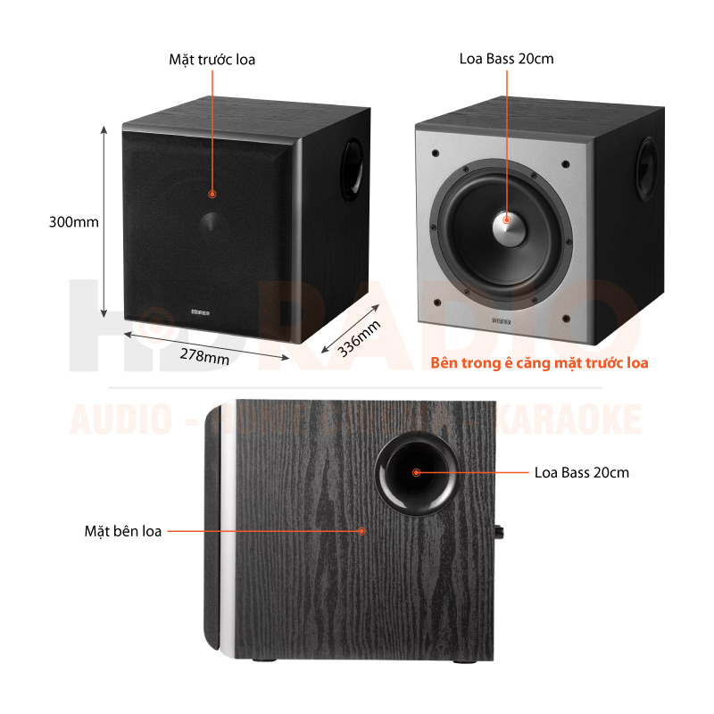 Loa sub Edifier T5
