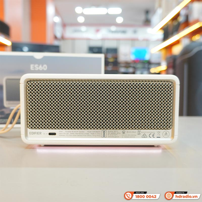 Loa Edifier ES60,  Pin 9h, IP66, Bluetooth 5.4, Wi-Fi-6