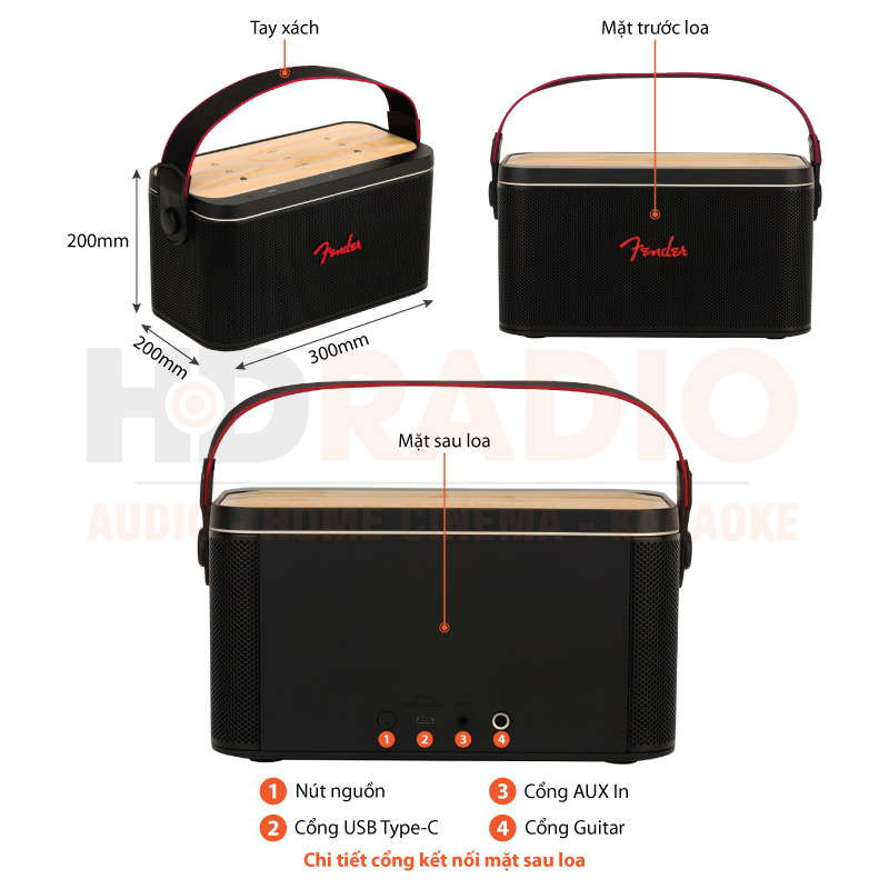 Chú thích Loa Fender Riff