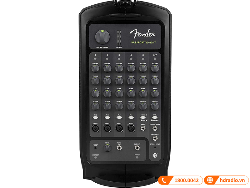 Loa Fender Passport Event Series 2 bang dieu khien mat truoc