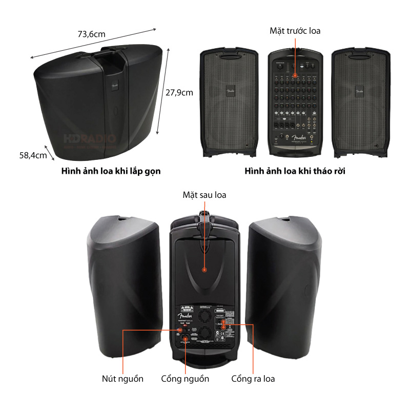 Loa Fender Passport Venue Series 2