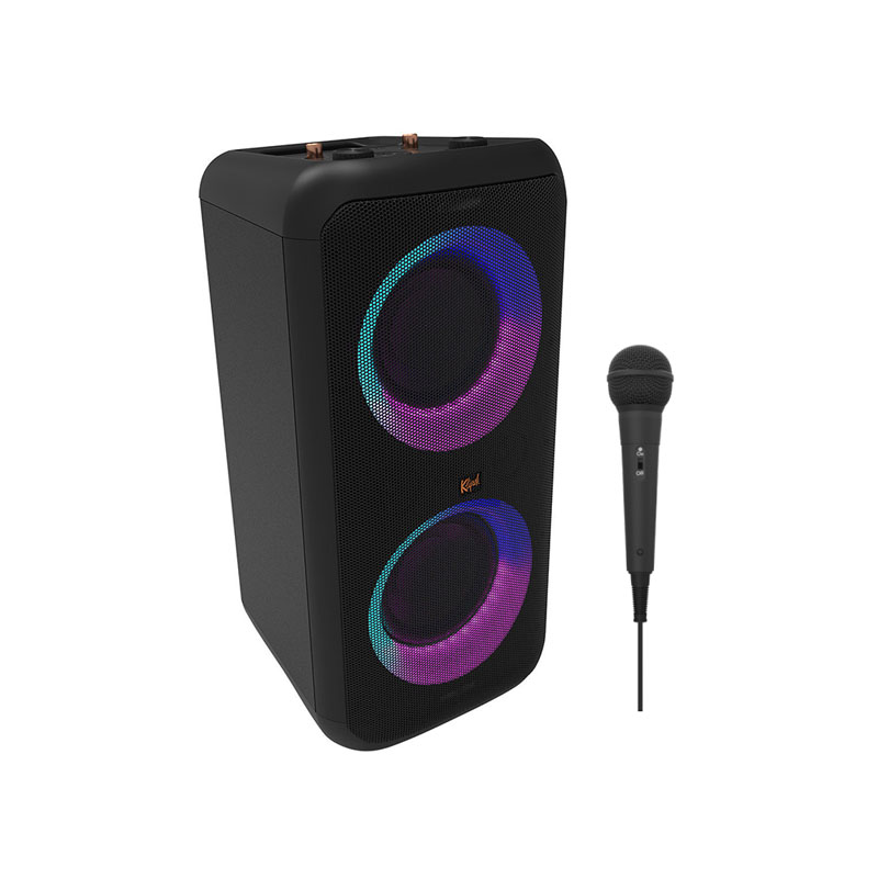 Loa Klipsch GIG XXL Chính Hãng,  LED RGB, Pin 8 Giờ, Bluetooth, Line In/Out, USB, Guitar in, Micro in, TWS, Đi kèm 1 Micro có dây