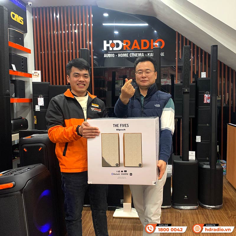 Loa Klipsch The Fives Chính Hãng, Công Suất 160W, Bluetooth, AUX, RCA, Optical, HDMI ARC, USB-13