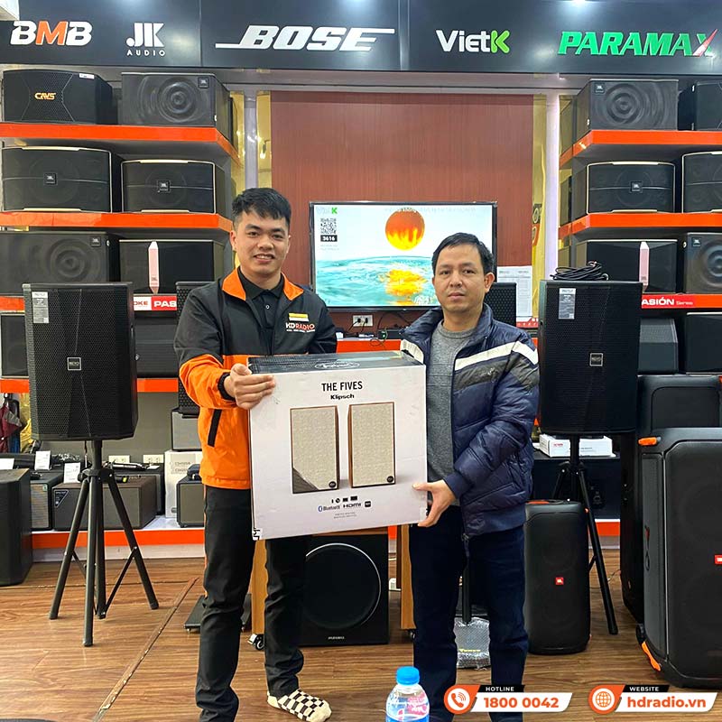 Loa Klipsch The Fives Chính Hãng, Công Suất 160W, Bluetooth, AUX, RCA, Optical, HDMI ARC, USB-14