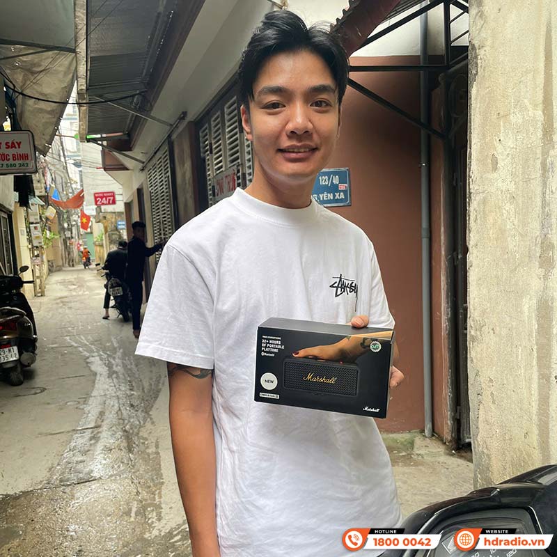 mua loa Marshall Emberton 3 chính hãng do hdradio phân phối