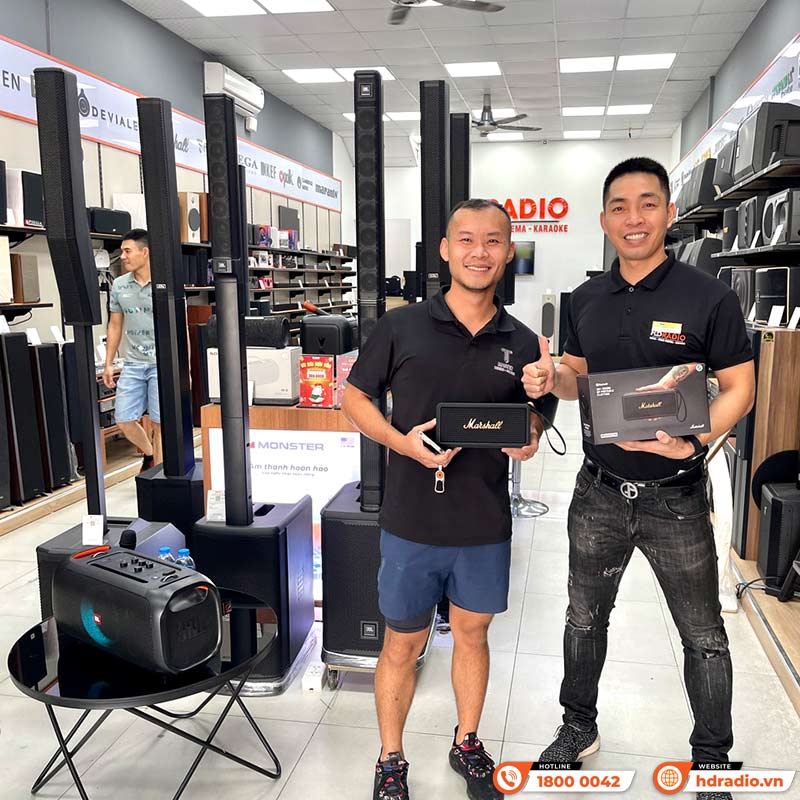 mua loa Marshall Middleton chính hãng đến hdradio